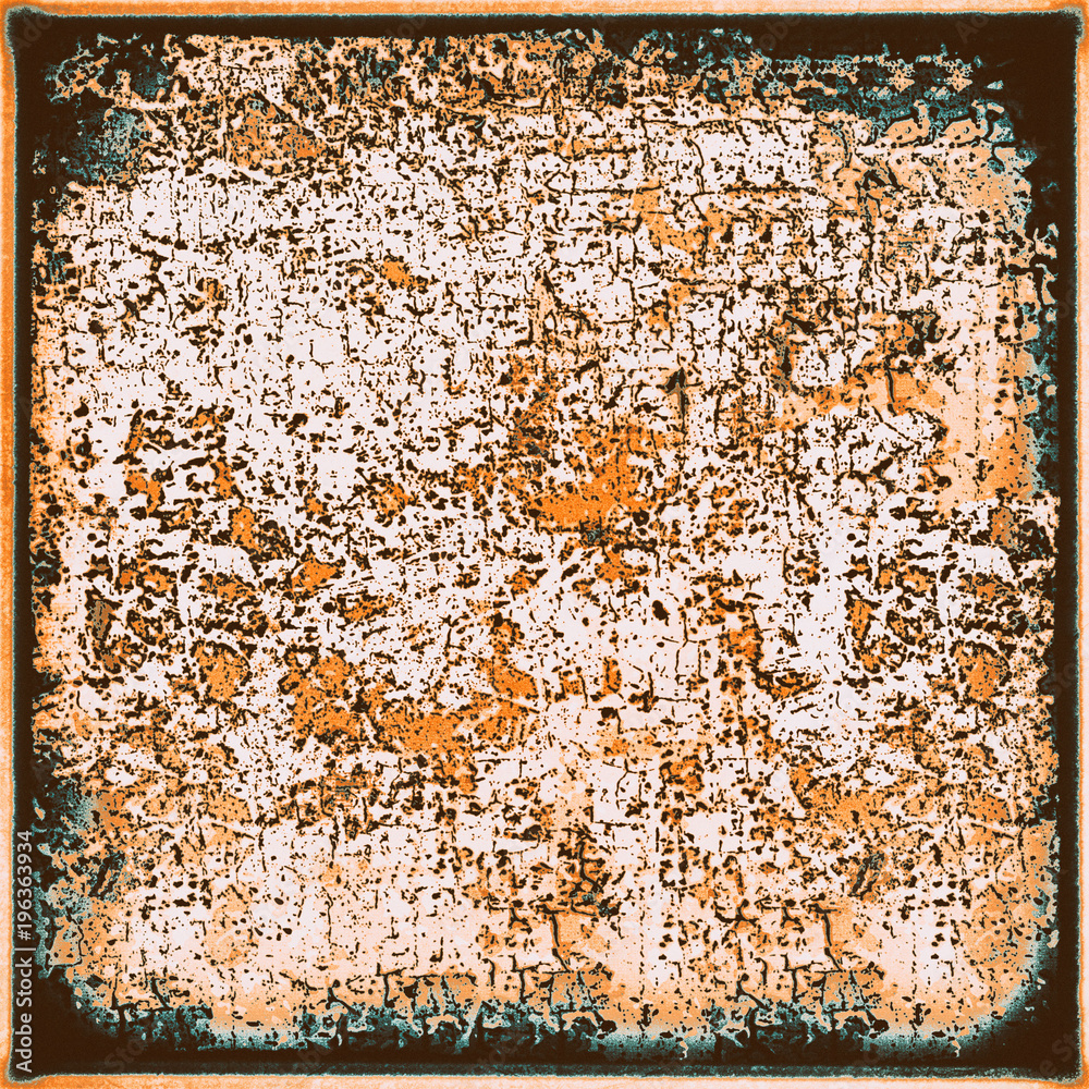 Old orange grunge background. The texture of the old rusty surface. Vintage aged paper or metal look Old orange grunge background. The texture of the old rusty surface. Vintage aged paper or metal look