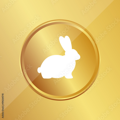 Gold Medaille - Hase