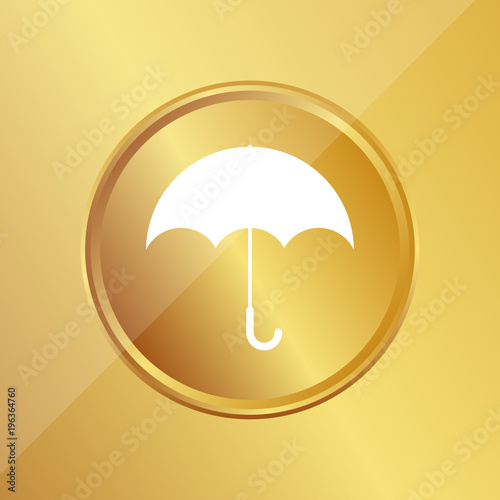 Gold Medaille - Regenschirm