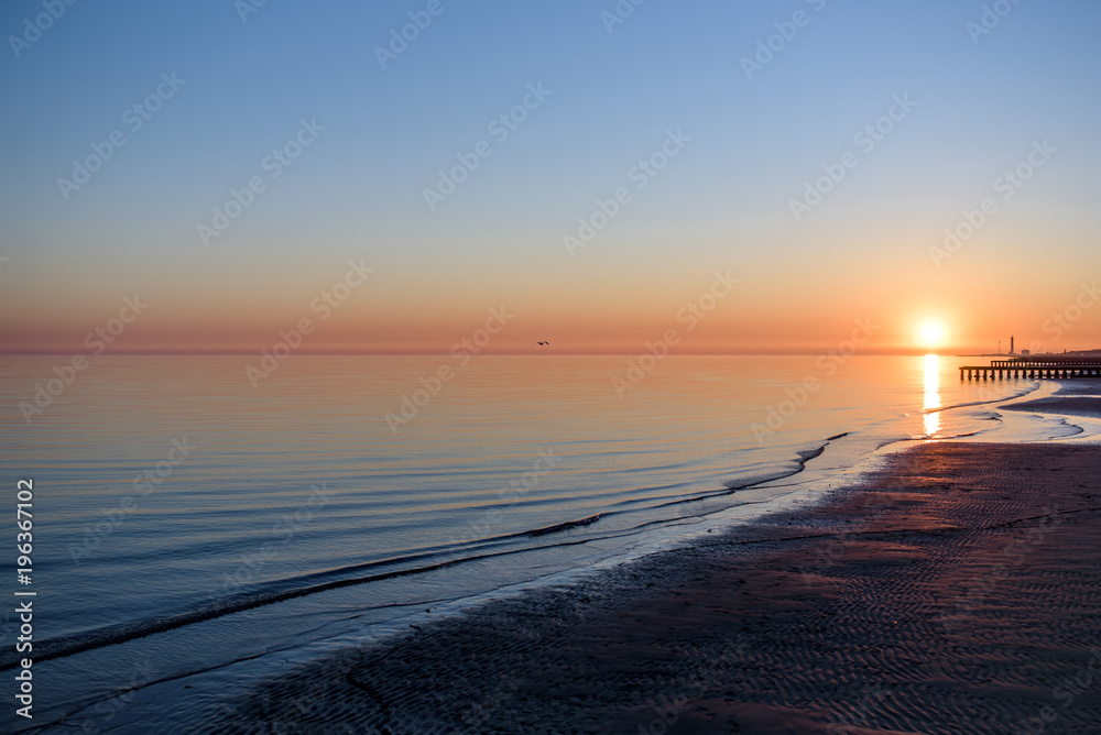 Fototapeta premium Calm day by the sea