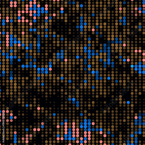 Wallpaper Mural Abstract color vector background of regular geometric  graphic elements. Torontodigital.ca