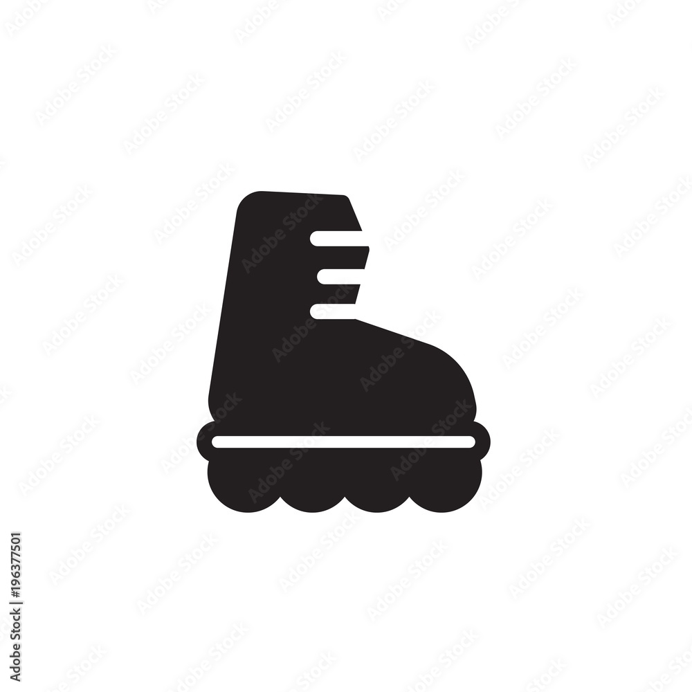 roller shoes filled vector icon. Modern simple isolated sign. Pixel perfect vector illustration for logo, website, mobile app and other designs roller shoes filled vector icon. Modern simple isolated sign. Pixel perfect vector illustration for logo, website, mobile app and other designs