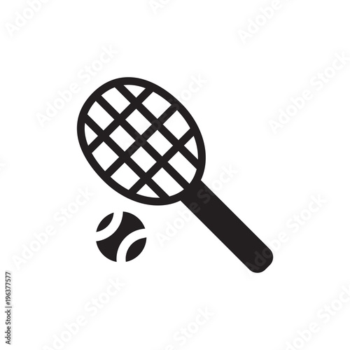 tennis  filled vector icon. Modern simple isolated sign. Pixel perfect vector  illustration for logo, website, mobile app and other designs