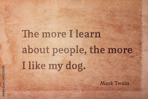 like my dog Twain