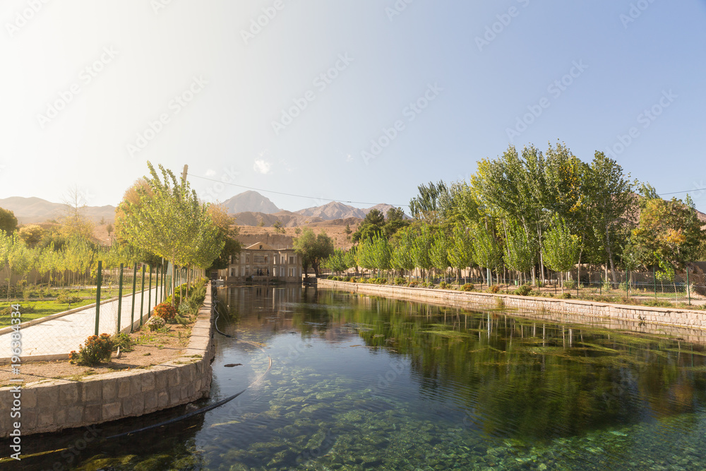 Obraz premium Cheshmeh Ali Pavilion, Damghan, Iran