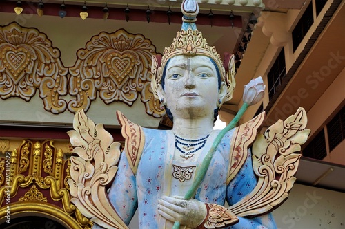 Reclining Buddha Wat Chaiyamangalaram Burmese Buddhist Temple