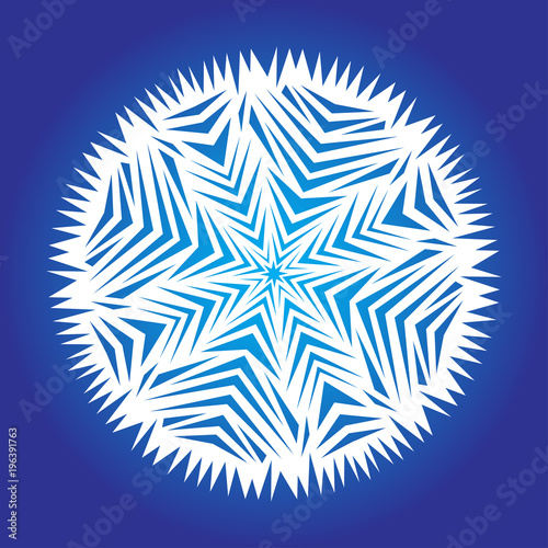 White snowflake