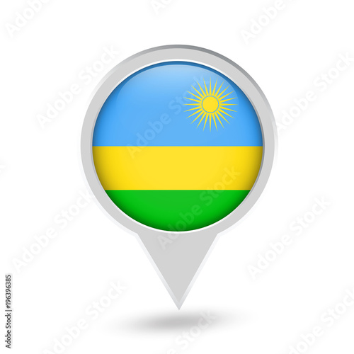 Rwanda Flag Round Pin Icon Free Download Rwanda Flag Round Pin Icon - GFXLoad