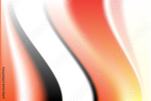Abstract smooth color wavy vector art background.