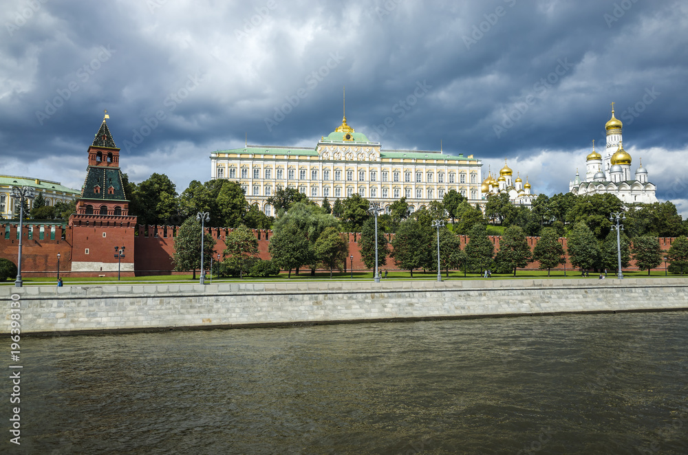The Kremlin and the Kremlin Embankment, Moscow, Russia