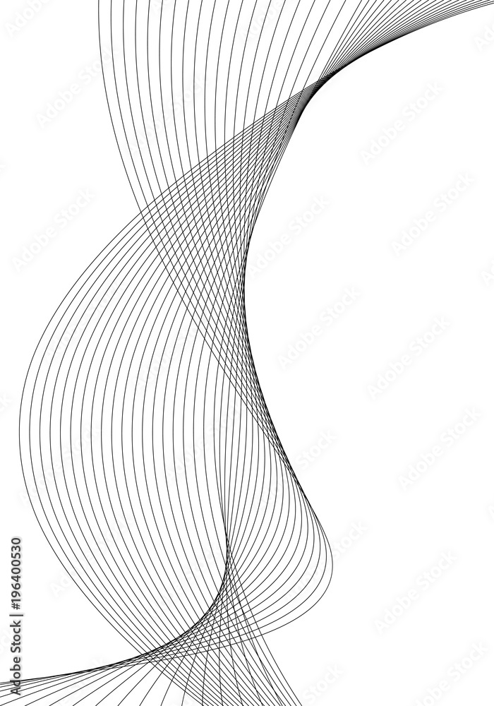 design element wavy lines tape motion11