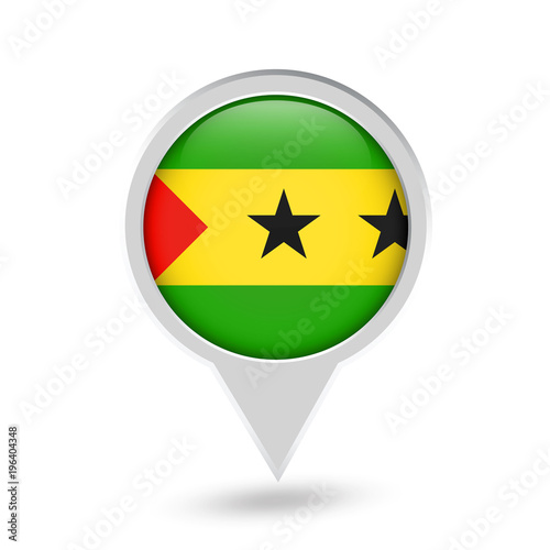 Sao Tome and Principe Flag Round Pin Icon Free Download Sao Tome and Principe Flag Round Pin Icon - GFXLoad