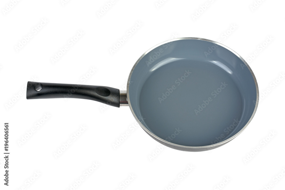 fry pan new isolated on white background fry pan new isolated on white background