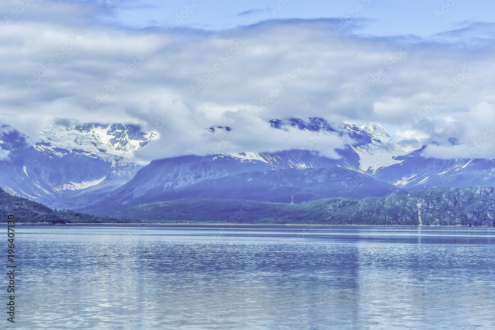 Entrance to Glacier Bay National Park and Preserve, Alaska