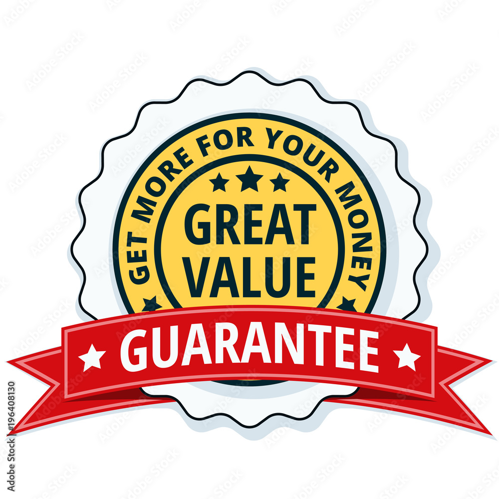 Great Value label illustration