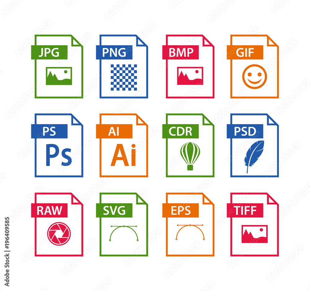 File Format Icon Set Images File Type Icons Pictures File Format