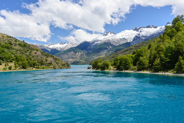 Leinwandbilder See Lago General Carrera in Chile  © Noradoa