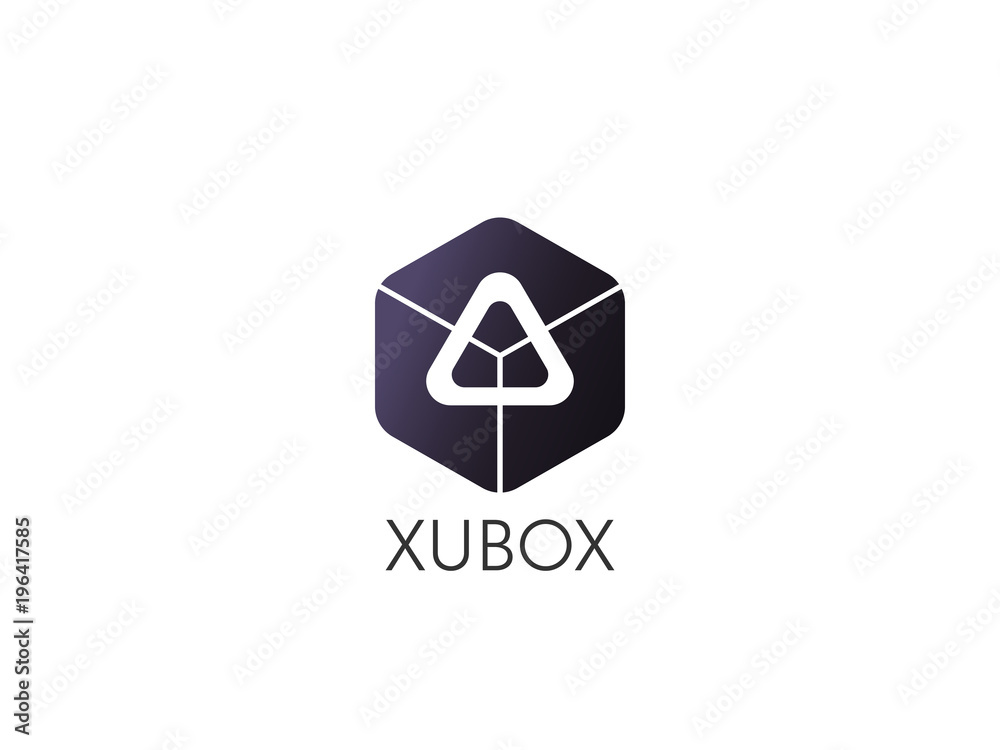 abstract geometric triangle in hexagonal cube box logo icon for corporate business, apps, data technology. letter Y symbol template Vector illustration. abstract geometric triangle in hexagonal cube box logo icon for corporate business, apps, data technology. letter Y symbol template Vector illustration.