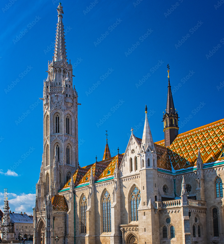 Mathias Church in Budapest, Hungary
