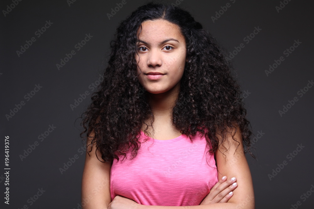 Afro girl Afro girl