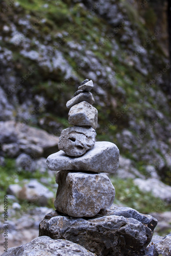 Stones at Canyon in Crete Island, Greece Stones at Canyon in Crete Island, Greece