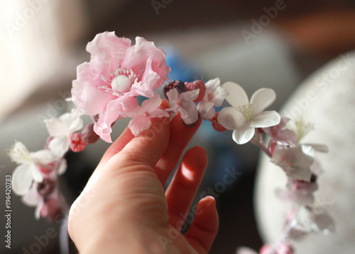 wedding wreath photo