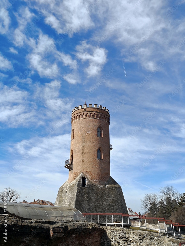 Medieval city ruins - Chindia Tower in Targoviste