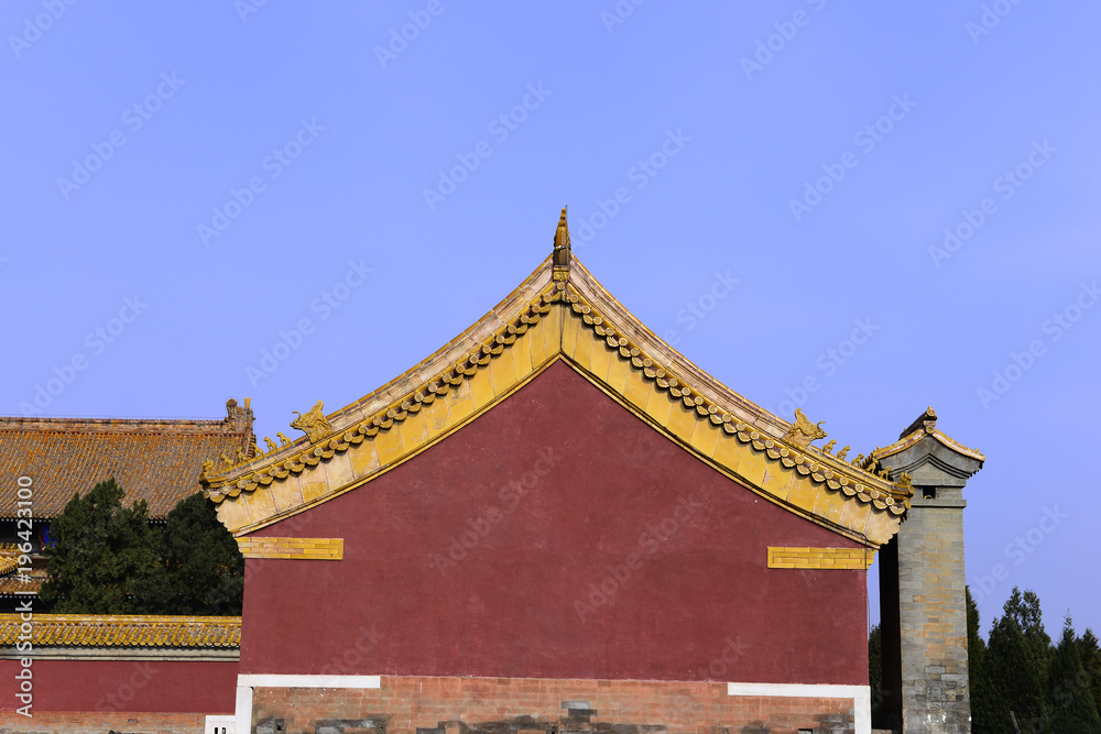 Ancient Chinese architecture, in zunhua qing dongling Ancient Chinese architecture, in zunhua qing dongling