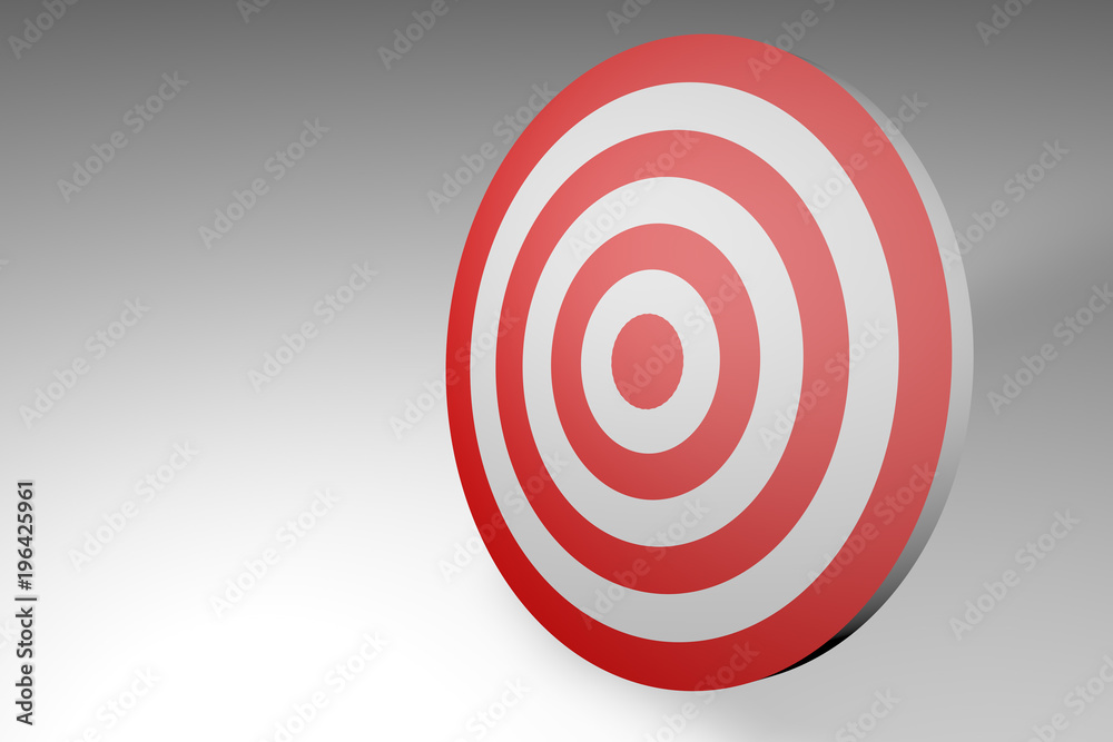 Target isolated on white Target isolated on white