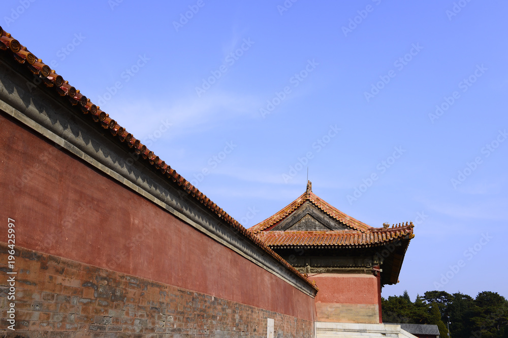 Ancient Chinese architecture, in zunhua qing dongling Ancient Chinese architecture, in zunhua qing dongling
