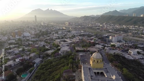 Aerial shots of Monterrey Mexico 