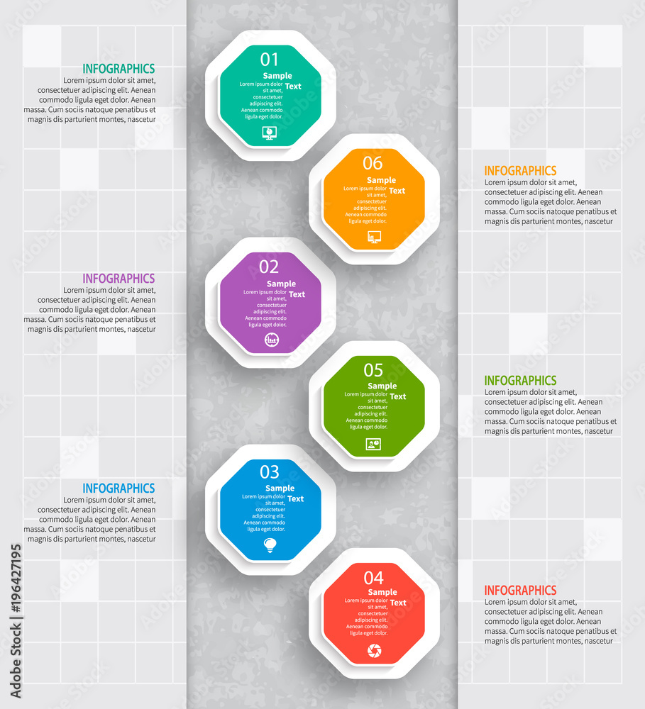 Abstract 3D Paper Infographics Abstract 3D Paper Infographics