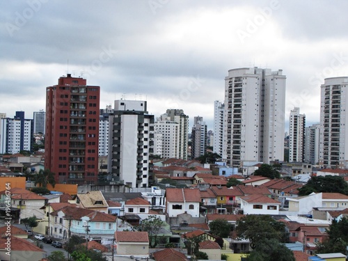 Vista de uma janela em São Paulo - SP photo