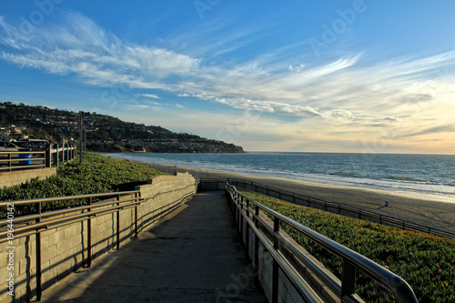 Pathway Down to Torrance Beach, Los Angeles, California