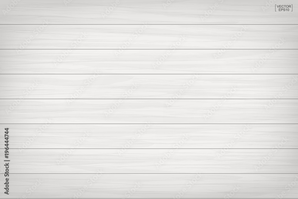 White wood pattern and texture background. Vector illustration. White wood pattern and texture background. Vector illustration.