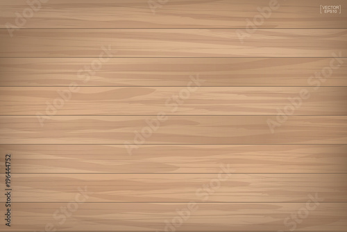 Brown wood pattern and texture background. Vector illustration.
