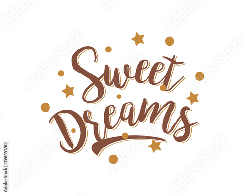 sweet dreams alphabet typography font text image vector icon 1
