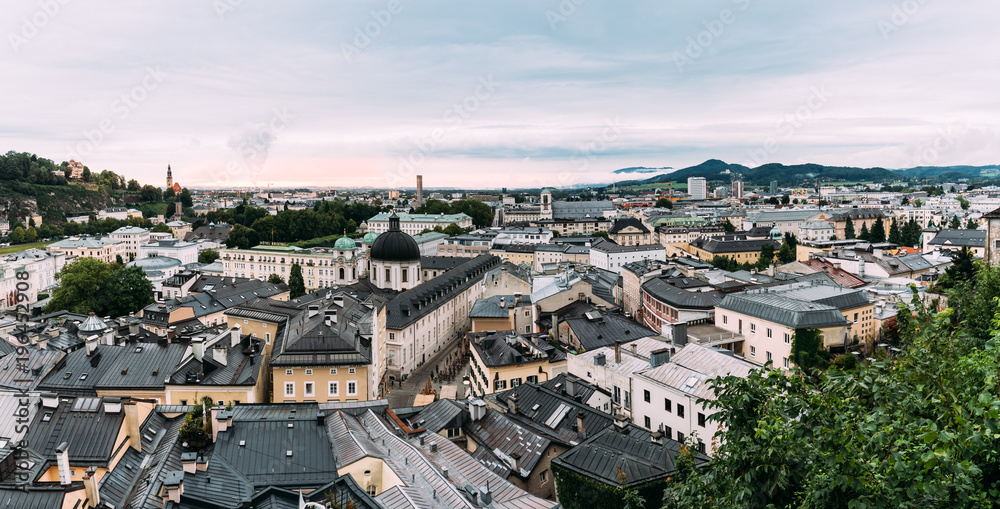 Cityscape of Salzburg