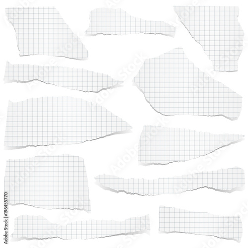 collection scrap of paper