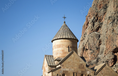 Saint Karapet Church of the medieval Christian monastery of Noravank in Armenia photo