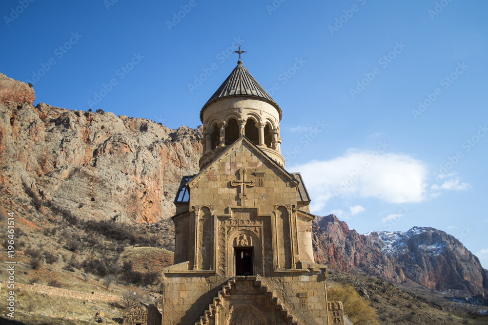 Saint Mother Mary Church of the medieval Noravank Monastery in Armenia