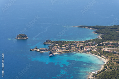 Aerial image of Isola de Pianosa (Pianosa Island)