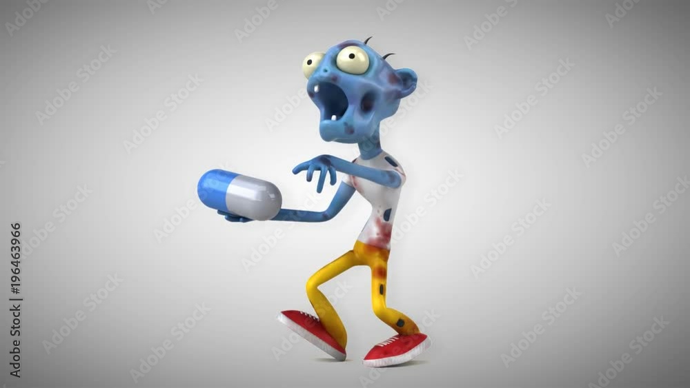 Fun zombie - 3D Animation Fun zombie - 3D Animation