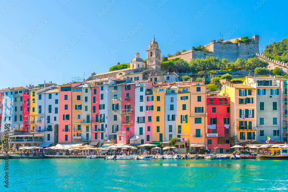 Obraz premium Portovenere at the italian Riviera in Liguria