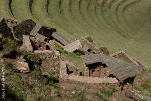 Parque Arqueologico Písac. Peru Inca culture