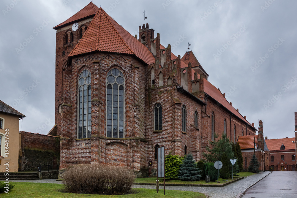Obraz premium Church in Ketrzyn, Masuria, Poland