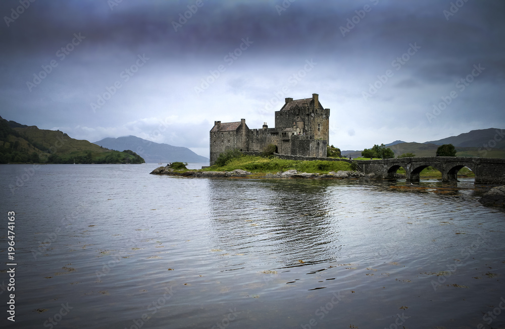 Eilean Donan castle in the Scottish Highlands
