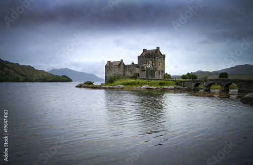 Eilean Donan castle in the Scottish Highlands  