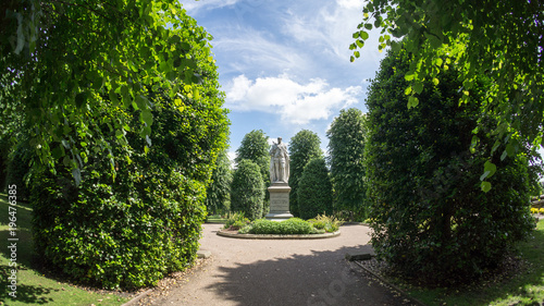 Statue in Grosvenor Park, Chester photo