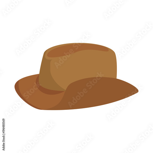 cowboy hat isolated icon